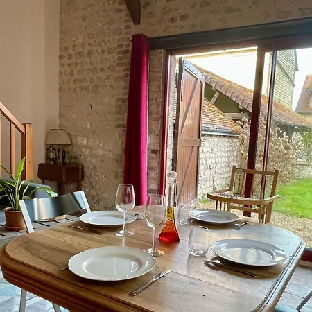 La Petite Maison En Normandie Muids Exterior foto