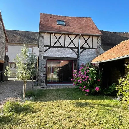 La Petite Maison En Normandie Muids Exterior foto